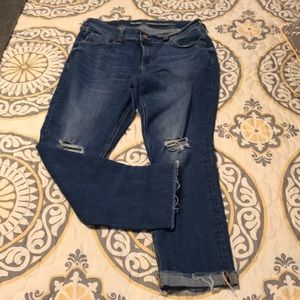 Old navy distressed jeans